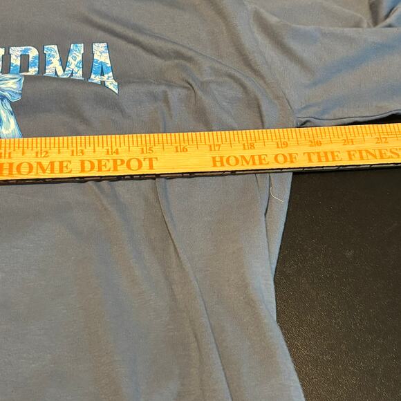 Simply Southern Grandma Long Sleeve Tee Blue Bow Graphic Shirt Women’s M NWT - Picture 5 of 6